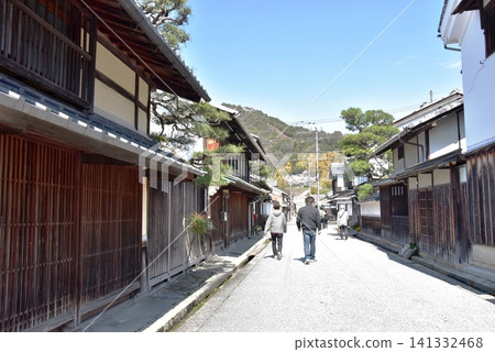 Shinmachi Street and streetscape in Omihachiman City, Shiga Prefecture Shinmachi Street and streetscape in Omihachiman City, Shiga Prefecture 141332468