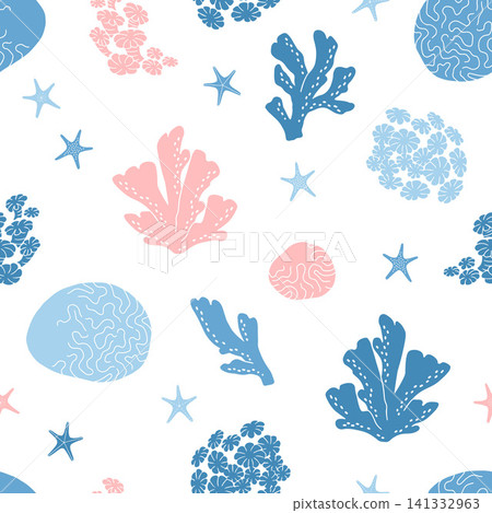 Patterns of coral and marine life Patterns of coral and marine life 141332963