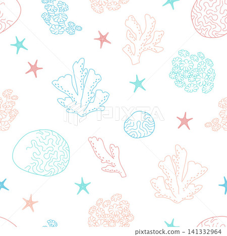 Patterns of coral and marine life Patterns of coral and marine life 141332964