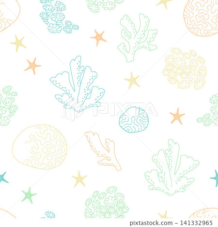 Patterns of coral and marine life Patterns of coral and marine life 141332965