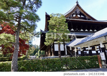 京都市上京區聖國寺正殿建築一景。 京都市上京區聖國寺正殿建築一景。 141333346