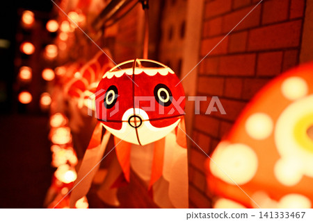 Full of charm! The goldfish lantern festival in Yanai, Yamaguchi Prefecture 141333467
