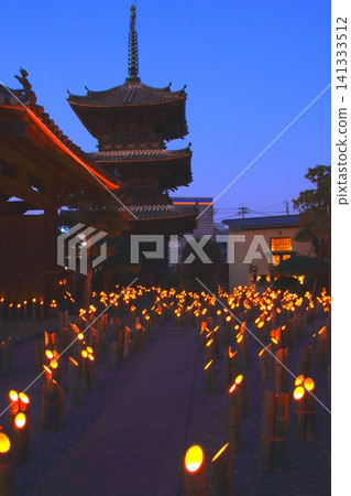 臼杵竹燈籠節(臼杵市龍源寺三重塔) 臼杵竹燈籠節(臼杵市龍源寺三重塔) 141333512