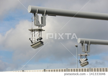 Ultrasonic vehicle detectors installed on roads Ultrasonic vehicle detectors installed on roads 141333846