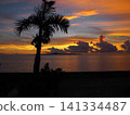 Beautiful sunset of Okinawa 141334487