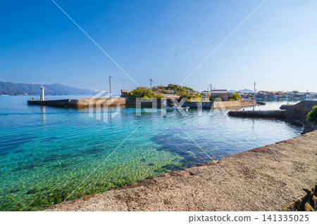 [Important Preservation District for Groups of Traditional Buildings] Dewajima Island, Port Entrance 1, Mugi-cho, Kaifu-gun, Tokushima Prefecture 141335025