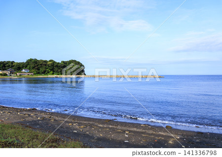 三浦半島三戶濱海灘的夏天 三浦半島三戶濱海灘的夏天 141336798