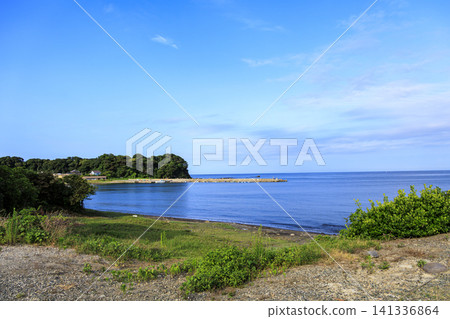 三浦半島三戶濱海灘的夏天 141336864