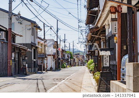 Scenery of the old Nakasendo Ota-juku post town 141337041