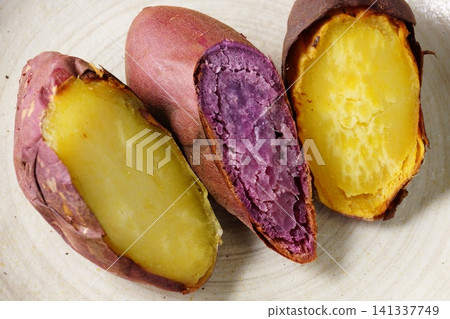 Sweet baked sweet potato Sweet baked sweet potato 141337749