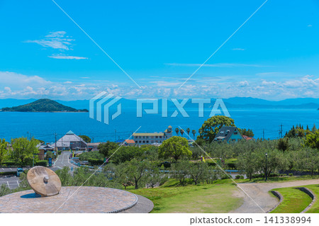Shodoshima Olive Park Roadside Station offers a panoramic view of the warm and calm Seto Inland Sea. Shodoshima Olive Park Roadside Station offers a panoramic view of the warm and calm Seto Inland Sea. 141338994