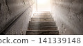 Steps from the dark basement to the light 141339148