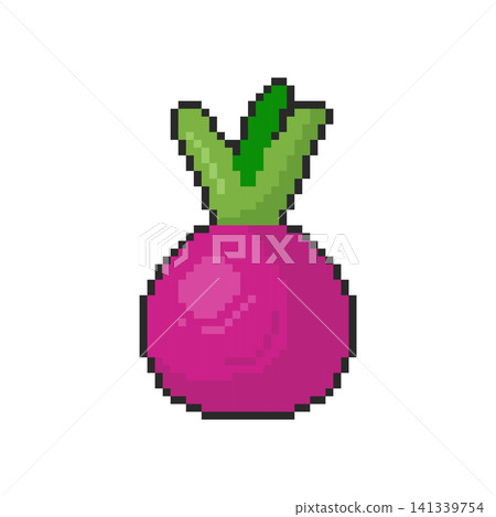 Pixel art Red Onion game asset design Pixel art Red Onion game asset design 141339754