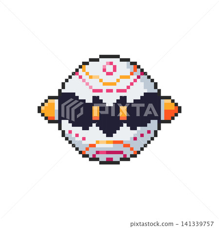 Pixel art Egg Robot Character game asset design Pixel art Egg Robot Character game asset design 141339757