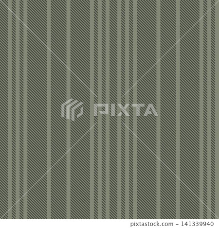 Vertical pinstripe textile pattern design in dark olive green for fashion and home textiles Vertical pinstripe textile pattern design in dark olive green for fashion and home textiles 141339940