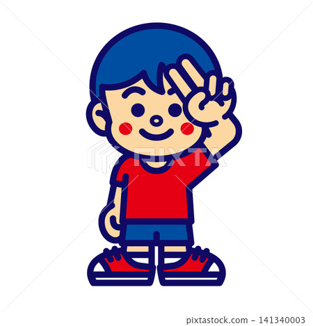 Boy character icon Boy character icon 141340003