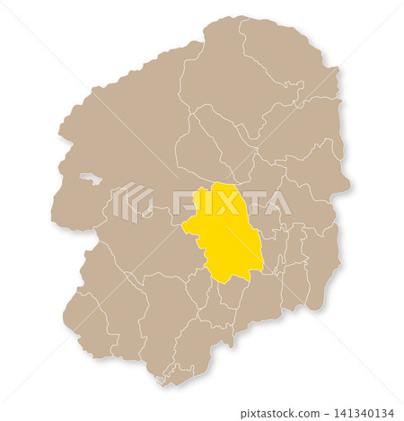 Map of Tochigi Prefecture and Utsunomiya City Map of Tochigi Prefecture and Utsunomiya City 141340134
