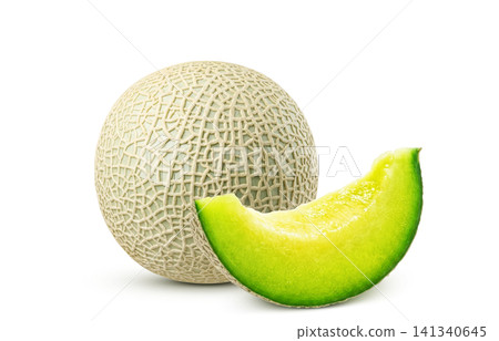 Realistic illustration of a melon 141340645
