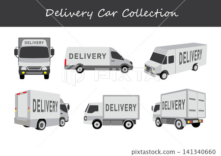 delivery car collection delivery car collection 141340660