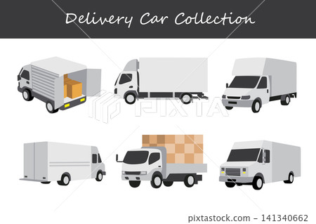 delivery car collection delivery car collection 141340662