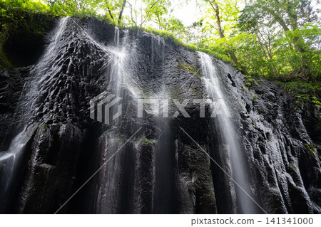Manai Falls, which flows into the Gokase River in Takachiho Gorge, Miyazaki Prefecture Manai Falls, which flows into the Gokase River in Takachiho Gorge, Miyazaki Prefecture 141341000