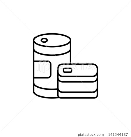Canned Food icon vector design templates simple and modern concept Canned Food icon vector design templates simple and modern concept 141344187