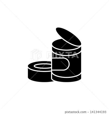 Canned Food icon vector design templates simple and modern concept Canned Food icon vector design templates simple and modern concept 141344193