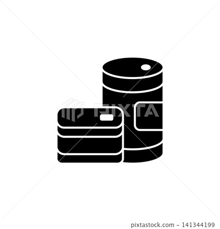 Canned Food icon vector design templates simple and modern concept 141344199