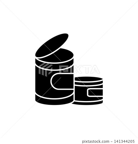 Canned Food icon vector design templates simple and modern concept Canned Food icon vector design templates simple and modern concept 141344205