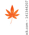 Illustration of autumn leaves 141344207