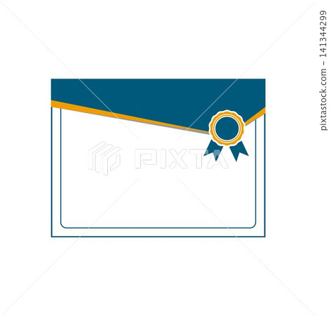 Certificate vector design template 141344299