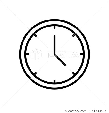Clock icon vector design templates simple and modern Clock icon vector design templates simple and modern 141344464