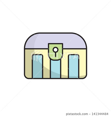 Treasure chest icon vector design templates simple and modern Treasure chest icon vector design templates simple and modern 141344484