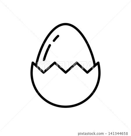 Egg icon vector design templates simple and modern concept 141344658