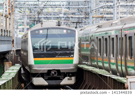 【東海道線】從新橋站出發的普通列車 【東海道線】從新橋站出發的普通列車 141344839
