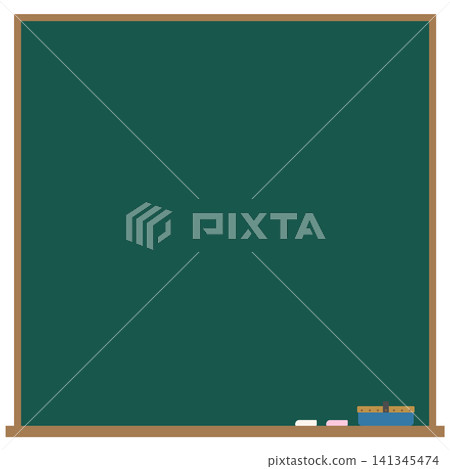 Simple blackboard, square size Simple blackboard, square size 141345474