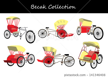becak collection becak collection 141346408