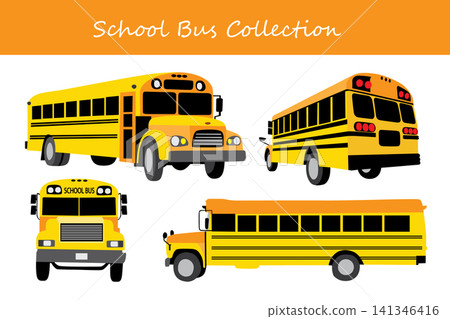 school bus collection school bus collection 141346416
