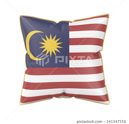 Pillow with the flag of Malaysia 141347358