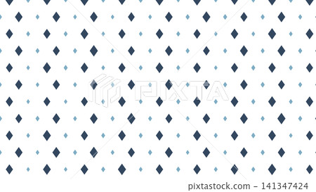 Scandinavian-style geometric pattern of diamonds arranged in navy blue. Scandinavian-style geometric pattern of diamonds arranged in navy blue. 141347424
