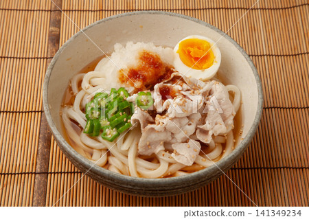 Grated cold shabu-udon Grated cold shabu-udon 141349234