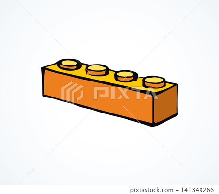 Lego. Vector drawing 141349266