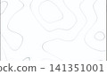 Minimal embossed topographic contour loop on white background with subtle widening, drifting curves, gradual rearrangement and soft organic line forms, with abstract, contour, topography, organic 141351001