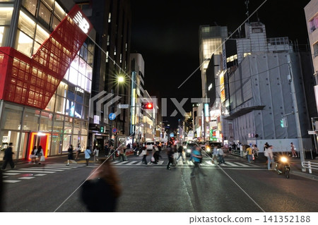 Japan, Tokyo, Shibuya, June 10, 2026 Neon Night in Shibuya. Busy Streets After Dark Japan, Tokyo, Shibuya, June 10, 2026 Neon Night in Shibuya. Busy Streets After Dark 141352188
