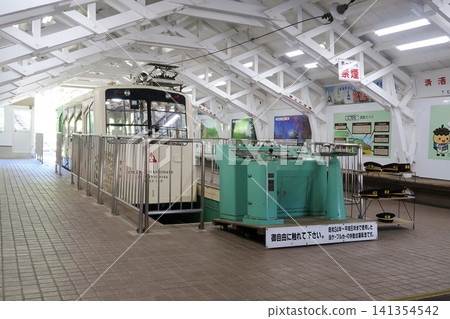 Cable car station for sightseeing in Amanohashidate Cable car station for sightseeing in Amanohashidate 141354542