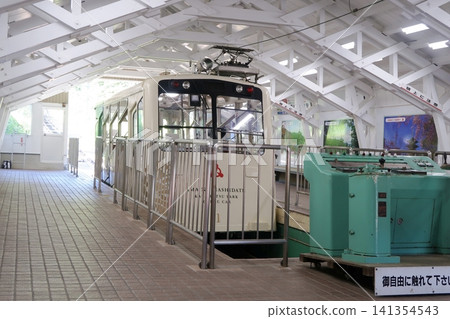 Cable car station for sightseeing in Amanohashidate Cable car station for sightseeing in Amanohashidate 141354543