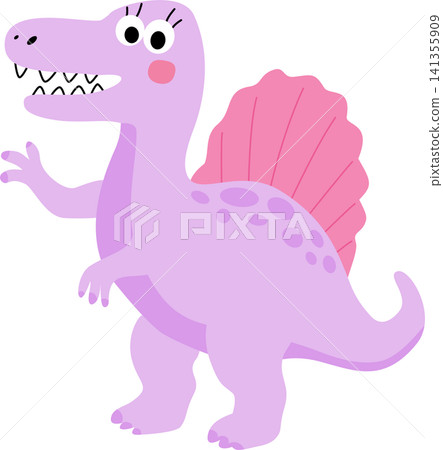 Cute Spinosaurus Cartoon Character Cute Spinosaurus Cartoon Character 141355909