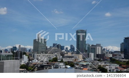 Distant view of Shibuya Distant view of Shibuya 141356934