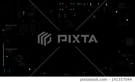 Cyber futuristic style video overlay template 0010 Cyber futuristic style video overlay template 0010 141357044