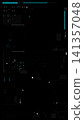 Vertical Cyber futuristic style video overlay template 0002 141357048